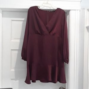 A zara long sleeve dress